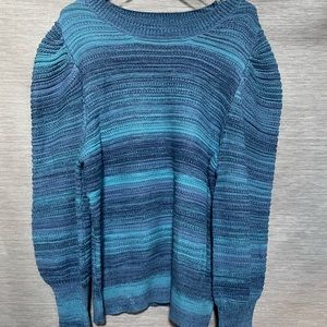 sweater, size extra large, by design 360 45%acrylic and 55% cotton